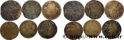 LOTES Lot de 6 jetons à identifier n.d.