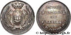 CAISSES D&nbsp;ÉPARGNE Jeton de la Caisse d’épargne de Nantes, poinçon abeille 1821