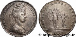 MARIE-ADÉLAÏDE DE SAVOIE, DUCHESSE DE BOURGOGNE, DAUPHINE ET MÈRE DU FUTUR LOUIS XV Jeton AR 28 1700