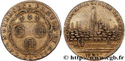 CHARTRES ET LE PAYS CHARTRAIN Jeton Br, la ville de Chartres TB+