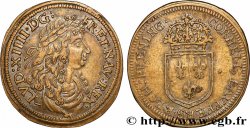 LOUIS XIV THE GREAT or THE SUN KING Cornelius Lauffer, jeton de compte n.d.