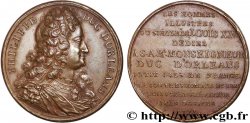 ORLÉANAIS - Noblesse et villes Régent Philippe d’Orléans par Dassier VZ