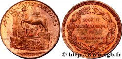 ORLÉANAIS - Noblesse et villes Jeton Br 31, Société archéologique de l’Orléanais FDC
