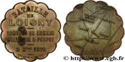 ORLÉANAIS - Noblesse et villes Médaille Br 36, bataille de Loigny 1870