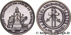 FRANC - MAÇONNERIE LES ARTS ET L’AMITIE, refrappe (5819)
