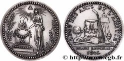 FRANC - MAÇONNERIE LOUVIERS, LES ARTS ET L’AMITIE - Refrappe n°308 n.d.