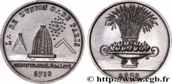 FREEMASONRY Médaille, Loge de l’Union, Orient de Paris, refrappe n°97 (1823)
