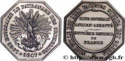 FREEMASONRY LE PATRONAGES DES ORPHELINS - refrappe n°64 1847