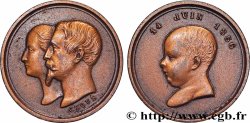 NAPOLÉON IV Quinaire de la Naissance, refrappe (1856)