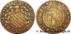 TOURAINE - NOBLESSE ET VILLES Jeton Lt 27, Antoine Barré, maire de Tours 1603