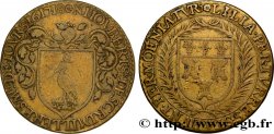 TOURAINE - NOBLESSE ET VILLES Jeton Lt 27, Nicolas Joubert, maire de Tours 1617-1618