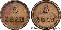 FRANCE - POIDS MONÉTAIRE Poids monétaire pour 5 grammes n.d.