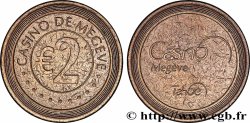 CASINOS ET JEUX Casino de Megève, 2€ n.d.