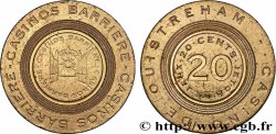 CASINOS ET JEUX Casino de Ouistreham, 20 centimes n.d.