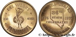 ÉTATS-UNIS D&nbsp;AMÉRIQUE Pièce symbolique Primadonna du bicentenaire de Del Webb 1976
