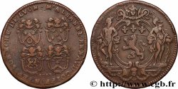 LYONNAIS - CONSULAT DE LYON Jeton Br 30, les quatre échevins 1717