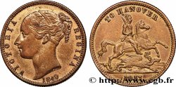 GRANDE BRETAGNE - VICTORIA Jeton de Compte Victoria / Duc de Cumberland 1837