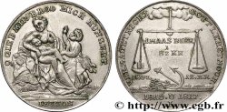 GERMANY Médaille, Famine de 1816 causée par l&nbsp;éruption volcanique du Tambora  1815