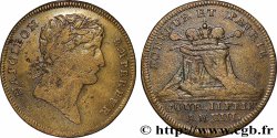 PREMIER EMPIRE. Napoléon Empereur tête nue - Calendrier Républicain Le couronnement 1804