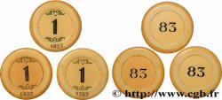 CASINOS ET JEUX Lot de 3 jetons, Casino de Dinant,  n.d.