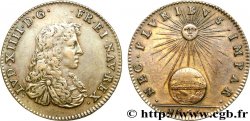 LOUIS XIV LE GRAND ou LE ROI SOLEIL Jeton Cu 25 TTB