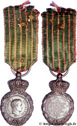 SECONDO IMPERO FRANCESE Médaille BR 30, Médaille de Sainte-Hélène, avec ruban 1857