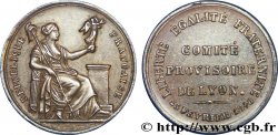 ZWEITE FRANZOSISCHE REPUBLIK Jeton de présence, Comité provisoire de Lyon 1848