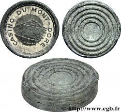 CASINOS AND GAMES Casino du Mont-Dore, épreuve en plomb AU