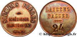 INDUSTRIE LOURDE SIEMENS FRÈRES - LAISSER PASSER n.d.