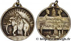 EXPOSITIONS DIVERSES Médaillette de souvenir avec bélière TTB+