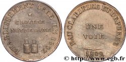 CORPORATIONS Eau filtrée, frappe monnaie 1809