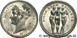 PREMIER EMPIRE. Napoléon Empereur  PAULINE BONAPARTE, sœur de Napoléon, double uniface n.d.