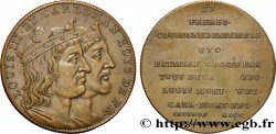 SÉRIE MÉTALLIQUE DES ROIS DE FRANCE Règnes de LOUIS III et CARLOMAN - 27 - frappe d’origine légère n.d.