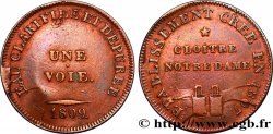 CORPORATIONS Eau filtrée, frappe monnaie 1809