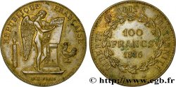 NECESSITÉ (MONNAIES ET JETONS DE... ) THEMES DIVERS 100 francs Génie, monnaie de nécessité 1886