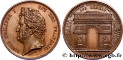 LUIS FELIPE I PARIS -  ARC DE TRIOMPHE 1836