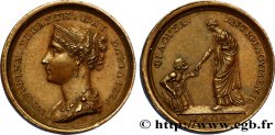 PREMIER EMPIRE. Napoléon Empereur  JOSEPHINE de BEAUHARNAIS quinaire, frappe d’origine n.d.