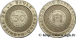 CASINOS ET JEUX CASINO BARRIERE DE LA BAULE - 50 CENTS q.SPL