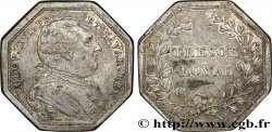 TRÉSOR ROYAL Émission de 1786 en cuivre argenté XF