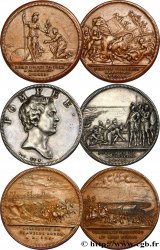 LOTS Lot de trois jetons pédagogiques XVIIIe états et métaux divers 