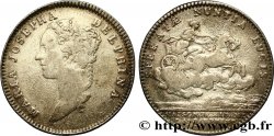 DAUPHINÉ - MARIE-JOSÈPHE DE SAXE, DAUPHINE Jeton Ar 28  MARIE-JOSÈPHE DE SAXE, DAUPHINE 1750