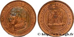 SATIRIQUES - GUERRE DE 1870 ET BATAILLE DE SEDAN Médaille satirique Br 27, module de 5 centimes 1870