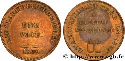 CORPORATIONS Eau filtrée, frappe médaille 1809
