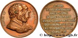 LOUIS XVIII Rétablissement de la statue de Henri IV le 28 octobre 1817 (1817)