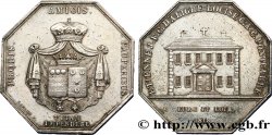 ILE DE FRANCE - VILLES et NOBLESSE Jeton de Mariage Aligre et Pontcarré 1818