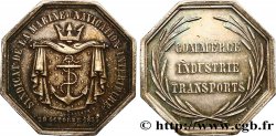 TRANSPORTS (TRAINS, BUS, TRAMWAYS, BATEAUX...) SYNDICAT DE LA MARINE (NAVIGATION INTERIEURE) 1855