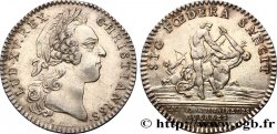 EXTRAORDINAIRE DES GUERRES Jeton Ar 28, extraordinaire des guerres 1758