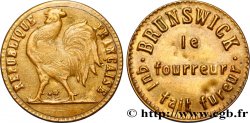 ADVERTISING AND ADVERTISING TOKENS AND JETONS BRUNSWICK FOURREUR imitation du Napoléon n.d.