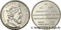 METALLIC SERIES OF THE KINGS OF FRANCE  Règne de HUGUES CAPET - 35 - refrappe ultra-moderne n.d.