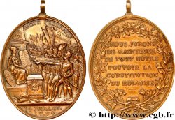 FRENCH CONSTITUTION Médaille du pacte fédératif XF/AU